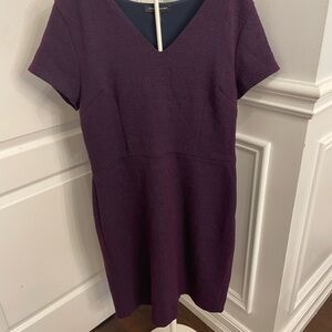 Banana Republic Deep Purple Mini Dress